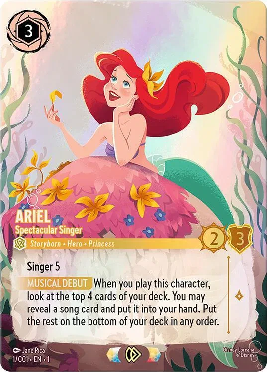 Ariel, Spectacular Singer