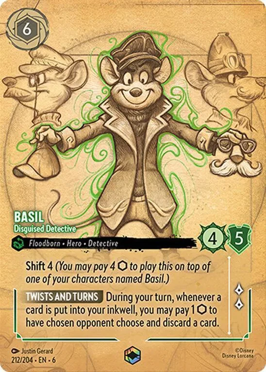 Basil, Disguised Detective