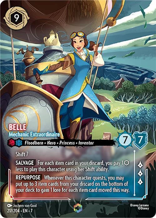 Belle, Mechanic Extraordinaire