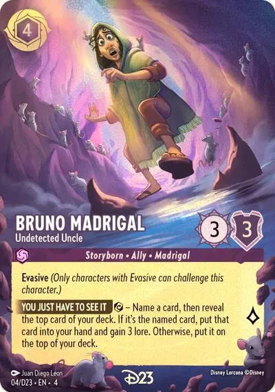 Bruno Madrigal, Undetected Uncle