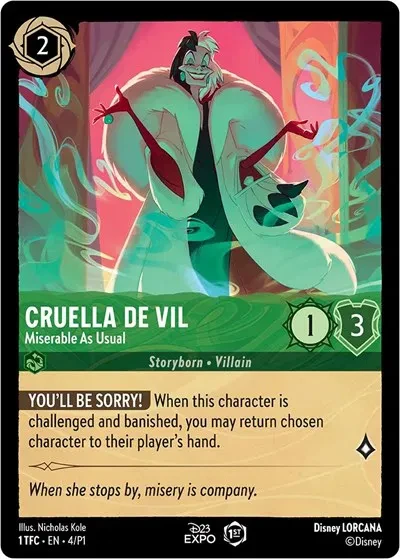 Cruella de Vil, Miserable As Usual