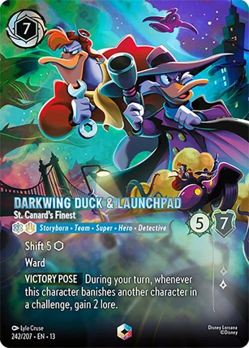 Darkwing Duck & Launchpad, St. Canard's Finest