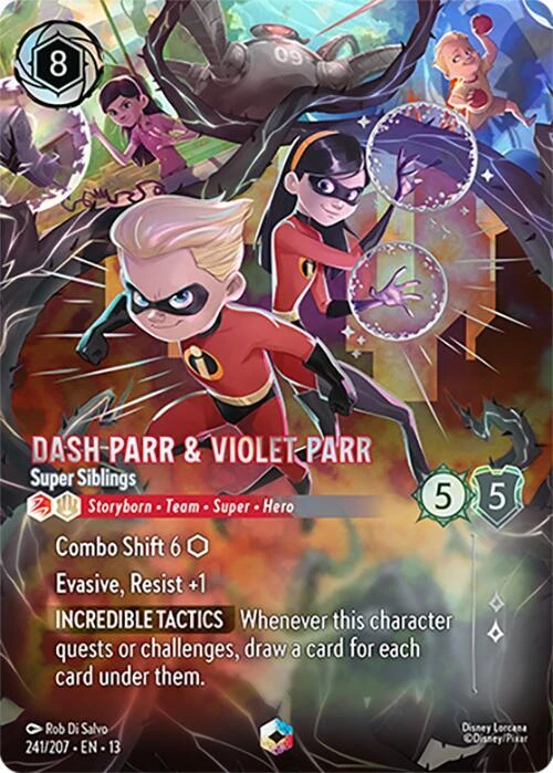 Dash Parr & Violet Parr, Super Siblings