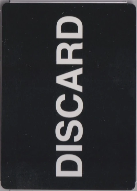 Discard Card (Black Background)