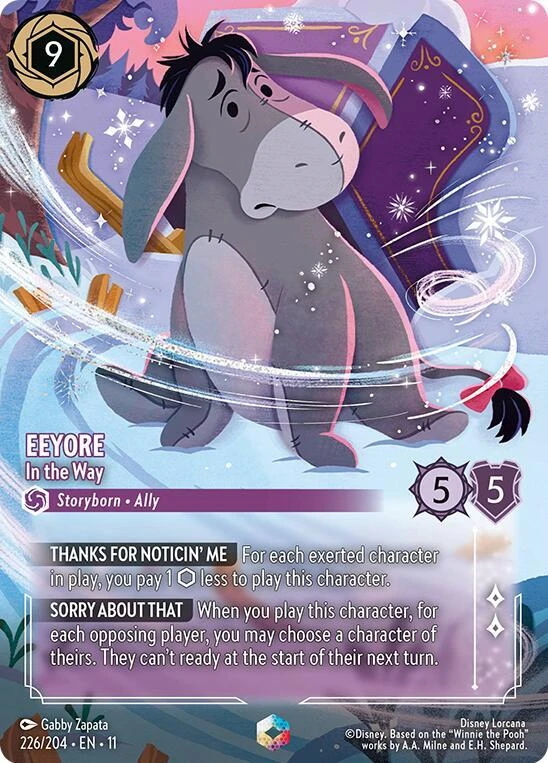Eeyore, In the Way