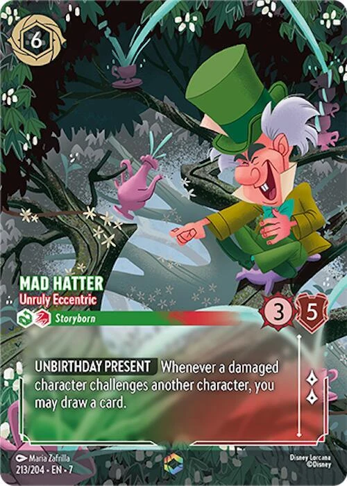 Mad Hatter, Unruly Eccentric