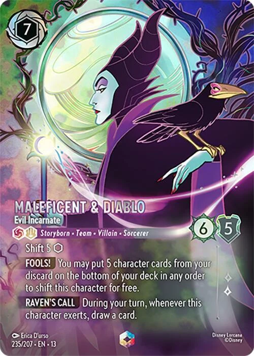 Maleficent & Diablo, Evil Incarnate