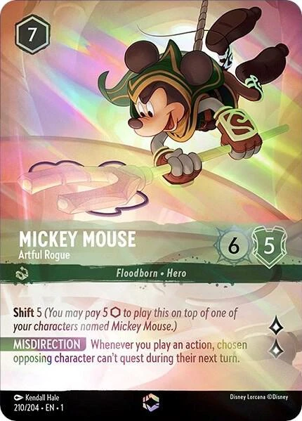 Mickey Mouse, Artful Rogue