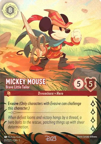 Mickey Mouse, Brave Little Tailor (Extended Art)