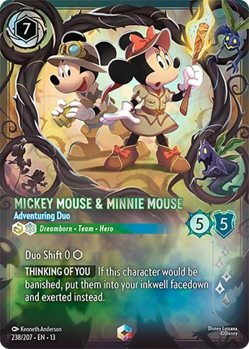 Mickey Mouse & Minnie Mouse, Adventuring Duo