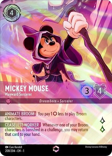 Mickey Mouse, Wayward Sorcerer