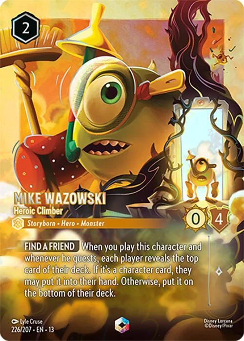 Mike Wazowski, Heroic Climber