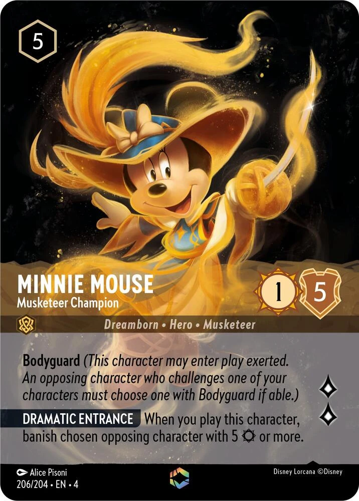 Minnie Mouse, Musketeer Champion