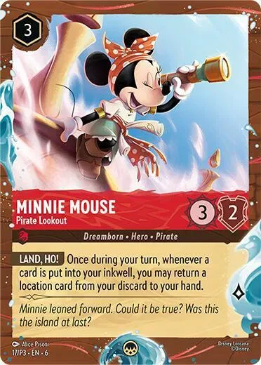 Minnie Mouse, Pirate Lookout