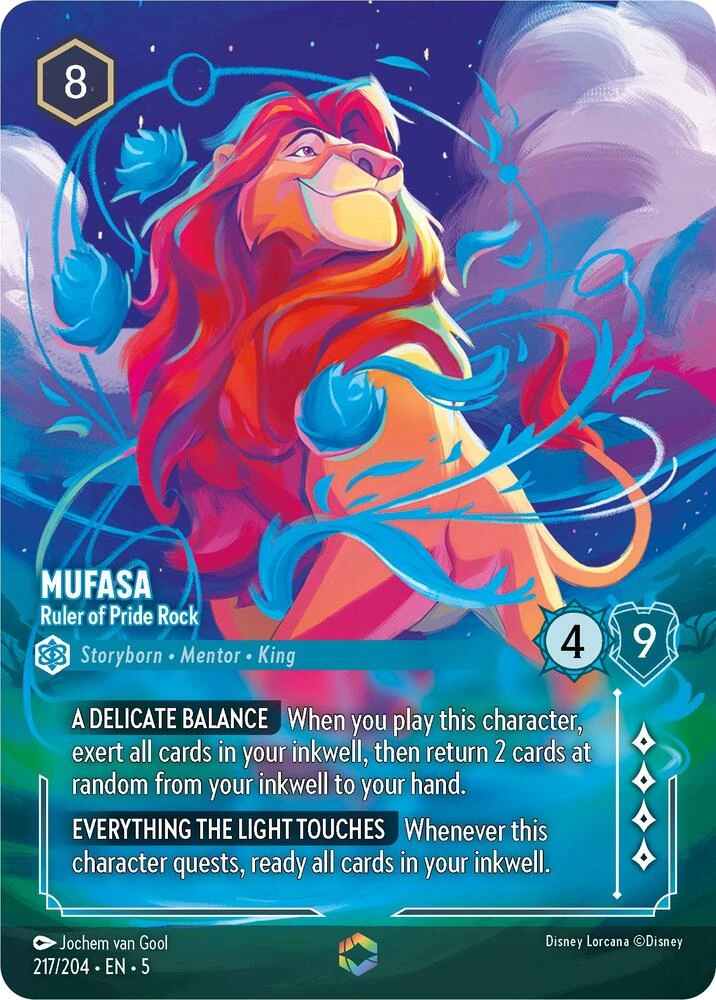 Mufasa, Ruler of Pride Rock