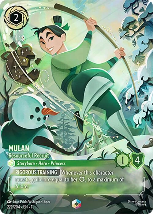 Mulan, Resourceful Recruit