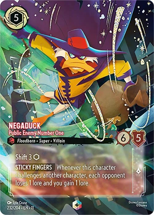 Negaduck, Public Enemy Number One