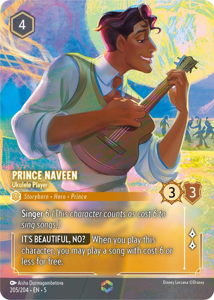 Prince Naveen, Ukulele Player