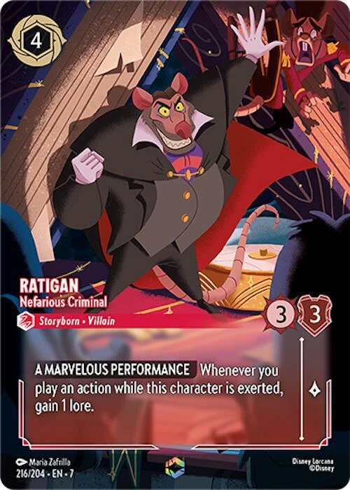Ratigan, Nefarious Criminal