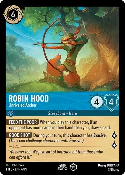 Robin Hood, Unrivaled Archer
