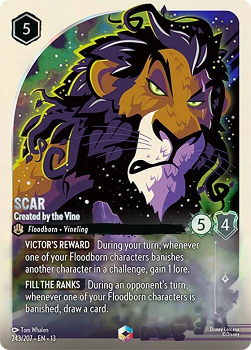 Scar, Created by the Vine