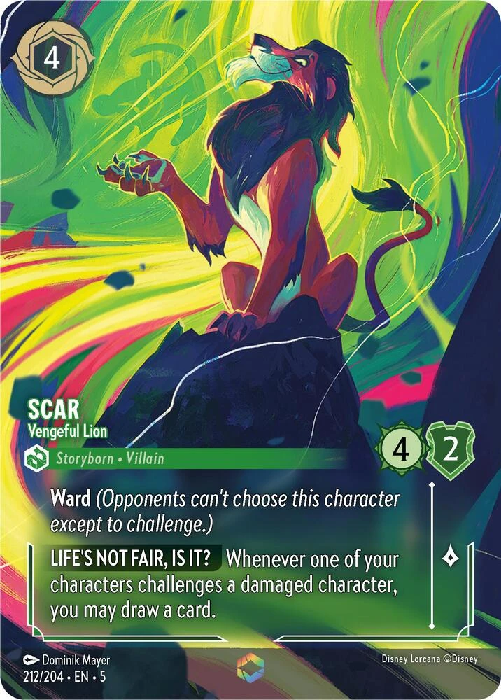 Scar, Vengeful Lion