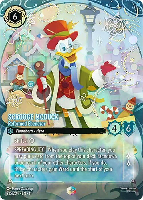 Scrooge McDuck, Reformed Ebenezer