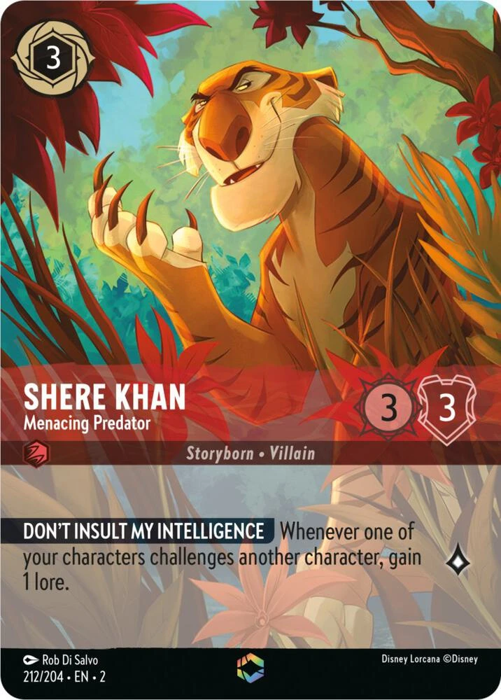 Shere Khan, Menacing Predator
