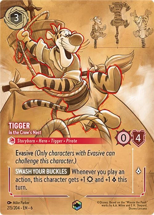 Tigger, In the Crow's Nest