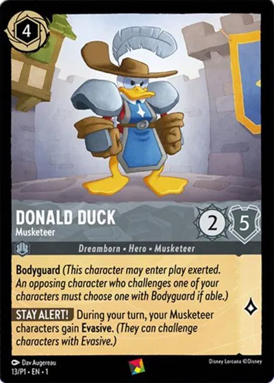 Donald Duck, Musketeer