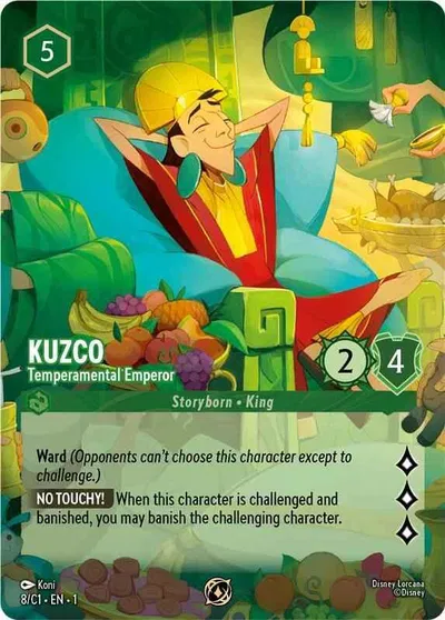 Kuzco, Temperamental Emperor
