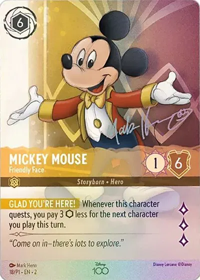 Mickey Mouse, Friendly Face