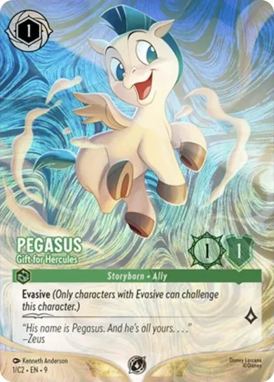 Pegasus, Gift for Hercules