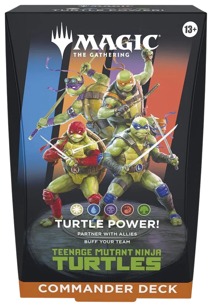 Teenage Mutant Ninja Turtles Commander Deck - Turtle Power!